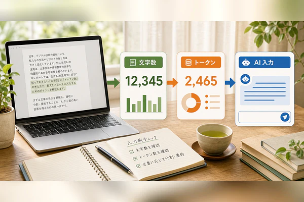 ChatGPTの文字数制限とトークン数