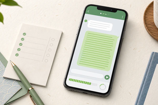 LINEメッセージの文字数チェック